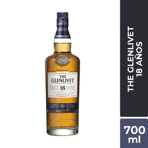 Whisky The Glenlivet Single18 Años 700 Ml