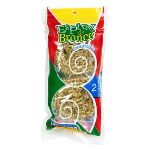 Espiral de Bronce Fregona X2 Unds