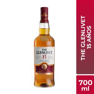 Whisky The Glenlivet 15 Años 700 Ml