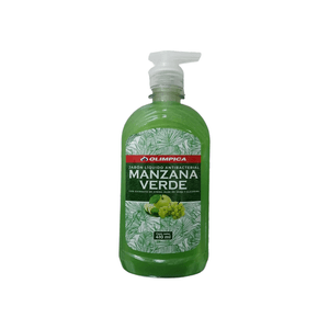 Jabón Líquido Olimpica Antibacterial Manzana Verde 410 Ml
