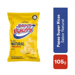 PAPAS SUPER RICAS FRITAS NATURAL 105g