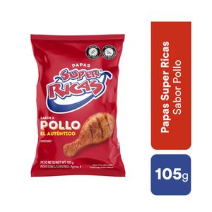 PAPAS SUPER RICAS FRITAS POLLO 105g