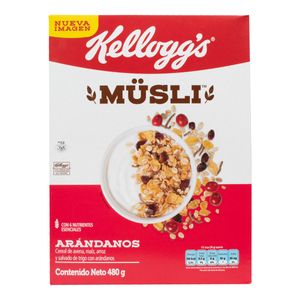 Cereal Kellogg's Musli Cosecha Frutos Rojos 480 G