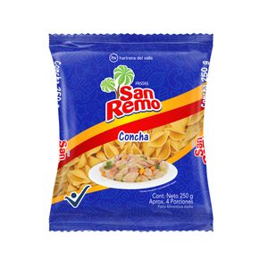 Pasta San Remo Concha 250 G