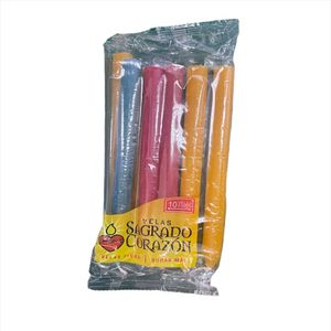 Vela Sagrado Corazon Larga Delg X10.
