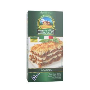 Pasta Conzazoni Lasaña Precocida 400 G