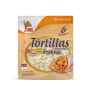 Tortilla Haz De Oro Integrales/Avena 190 G