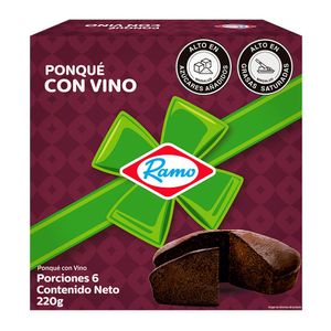 Ponqué Ramo Vino 220 G